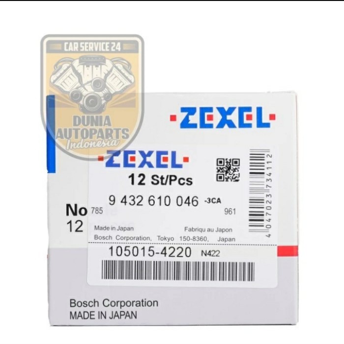 NMRT NOZZLE NOZZEL NOSEL INJEKTOR FUSO 6D14 6D15 6D16 105015-4220 ZEXEL