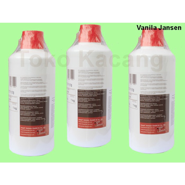 

Vanilla JANSEN 100ml Repack dari 1000ml