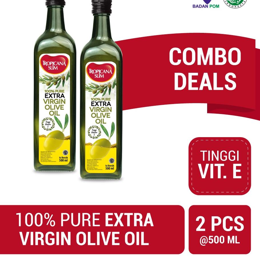 

Pesan cepatRr8R2 Twin Pack - Tropicana Slim Extra Virgin Olive Oil 500 ml - 100% Pure Extra Virgin Olive Oil Minyak Zaitun