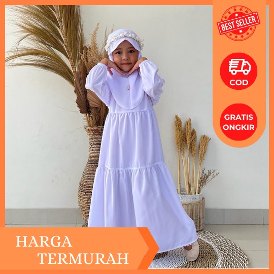 Busana Muslim Anak Lebaran Model Terbaru 2023 Gamis Anak Remaja Tanggung Usia 3 4 5 6 7 8 9 10 11 12