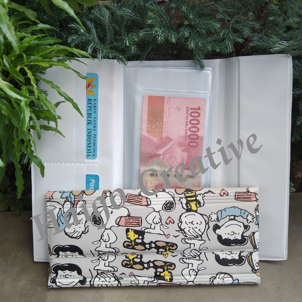 DOMPET SNOOPY - WALLET ORGANIZIER