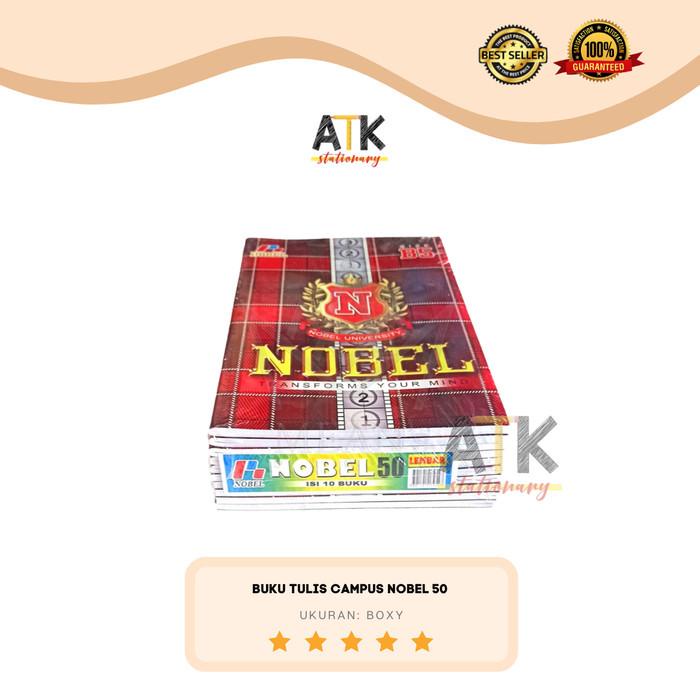 

Terlaris Buku Tulis Boxy Campus Nobel 50 Lembar Atk