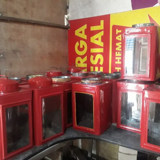 Kaleng Kerupuk Blek, Kaleng Kerupuk Jadul, Kaleng Kerupuk Warung