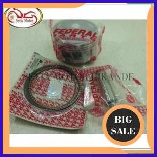 last stok Piston Kit Seher Paket Megapro Lama Primus Oversize OS 50 FP-131P3-KEH-2200 FEDERAL 140ZZ3