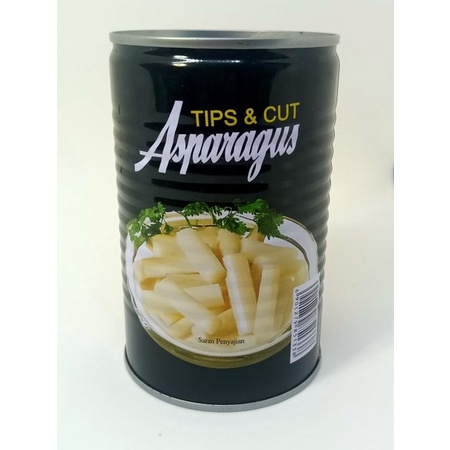 

Mei Kui Hwa - Asparagus Tips & Cuts / Potongan Asparagus 430gr