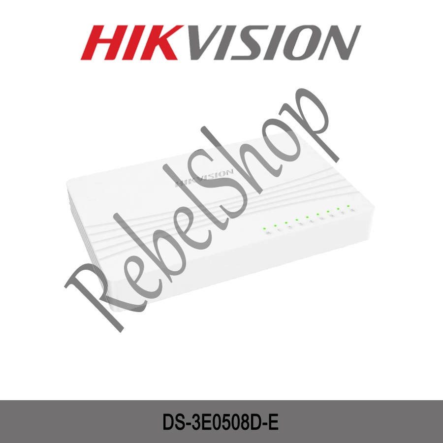 Hikvision DS-3E0508D-E Switch 8 Port Gigabit Hub CCTV IP