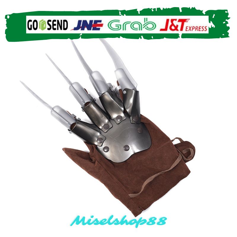 Sarung tangan cakar pisau claws freddy krueger jason gloves