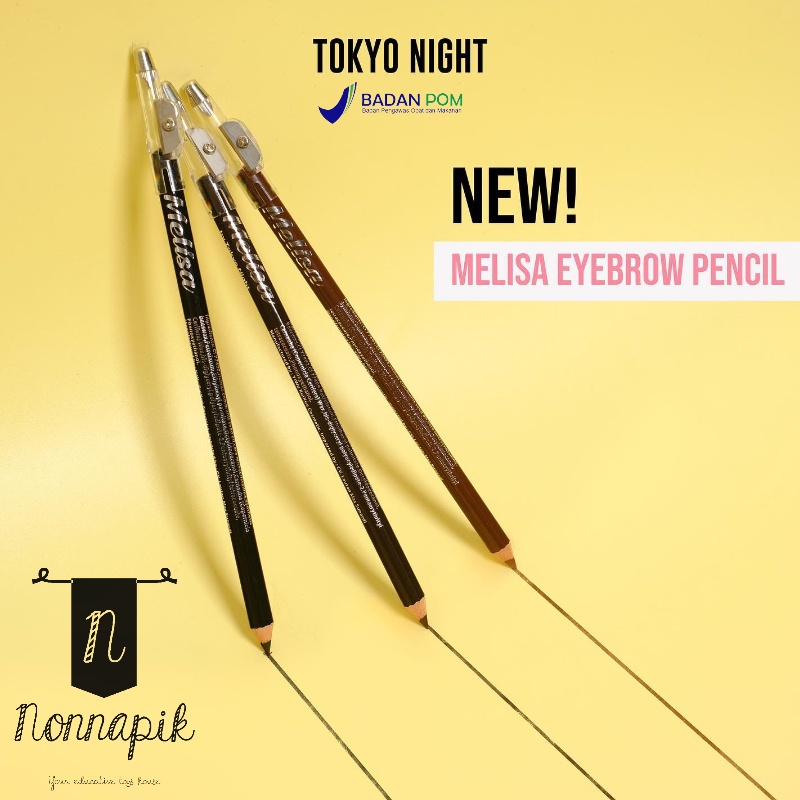 Eyebrow Pencil Black / Pensil Alis BPOM RI