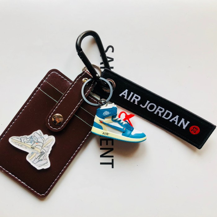 

Id Card Holder/Gantungan Kartu Sepatu Air Jordan Mini/Lanyard/Name Tag Star Seller