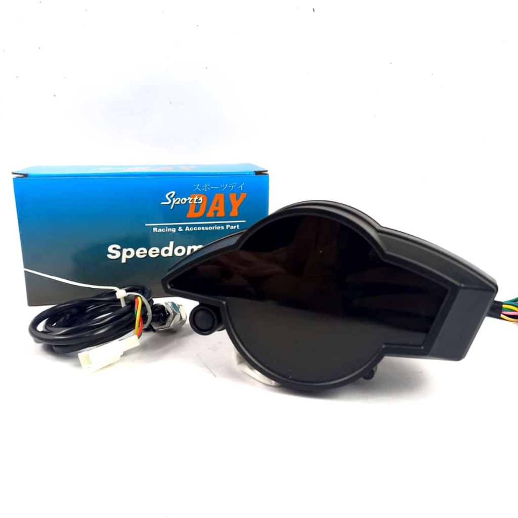 SPEEDOMETER NVL FULL DIGITAL LED SPIDOMETER VIXION DIGITAL SPIDO VIXION FULL DIGITAL SET KABEL SENSOR