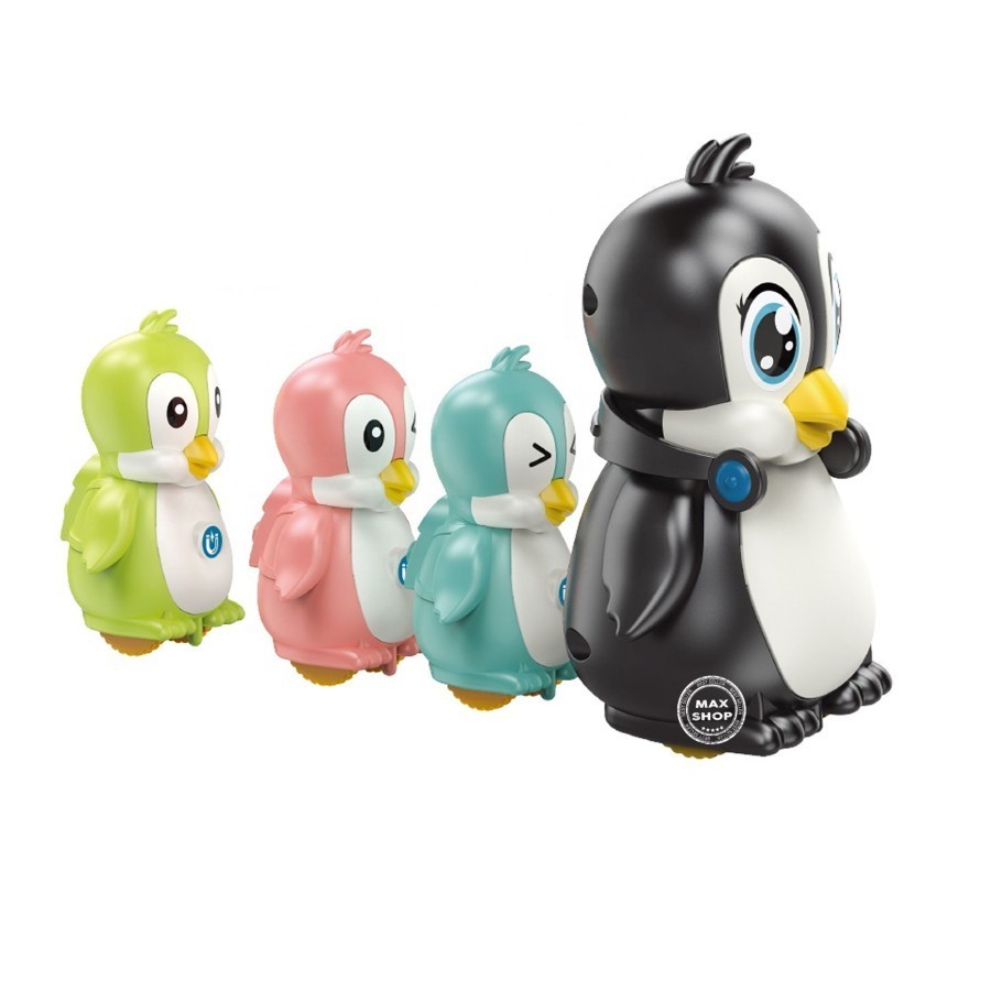 Mainan Kado Edukasi Anak Bayi Magnetic Boneka Penguin Link Pinguin 133