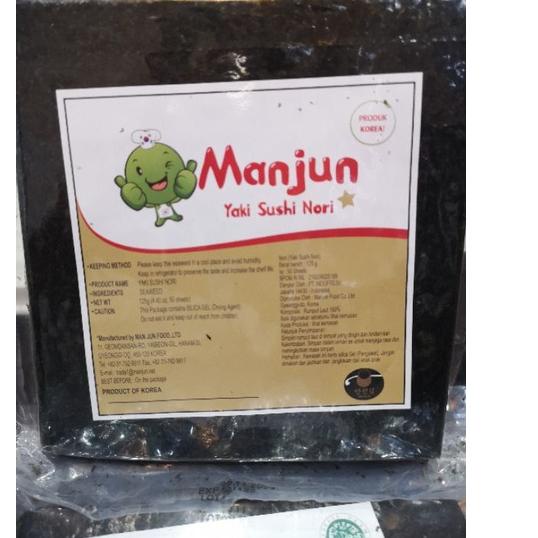 

Promo promo manjun seaweed korea yaki sushi nori rumput laut korea BPOM halal