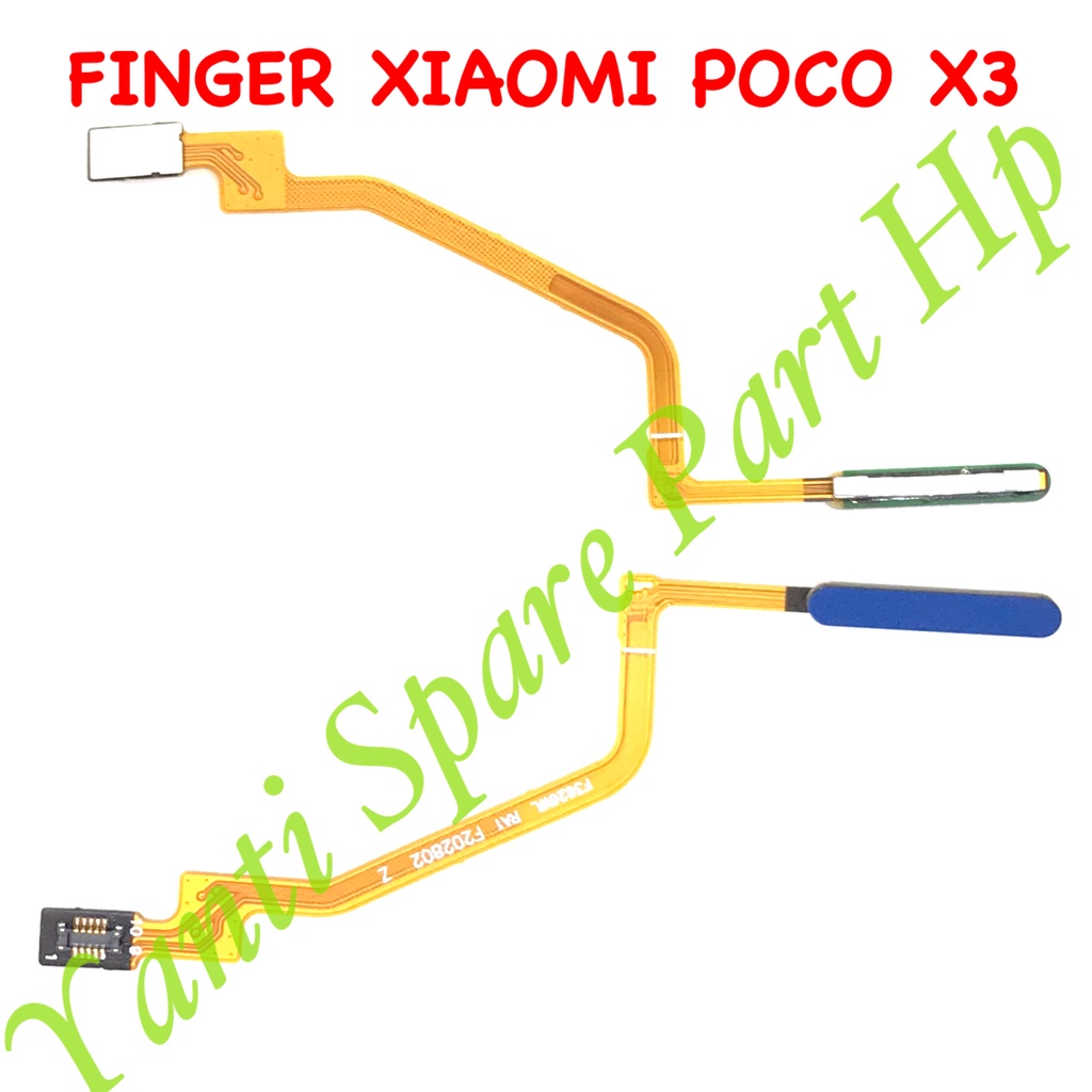 Flexible Fingerprint Xiaomi Poco X3 X3 NFC Original Terlaris New