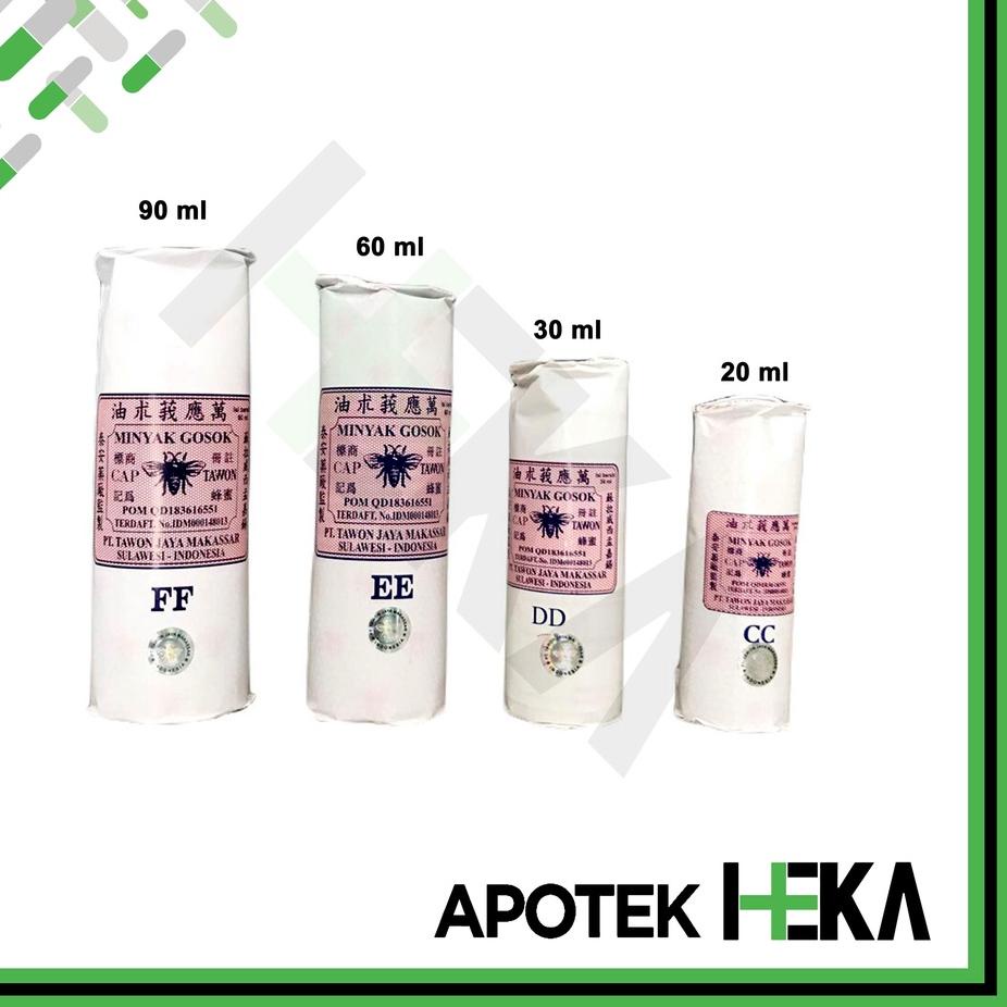Hot Item Minyak Gosok Cap Tawon Asli Makassar 20 ml / 30 ml / 60 ml / 90 ml