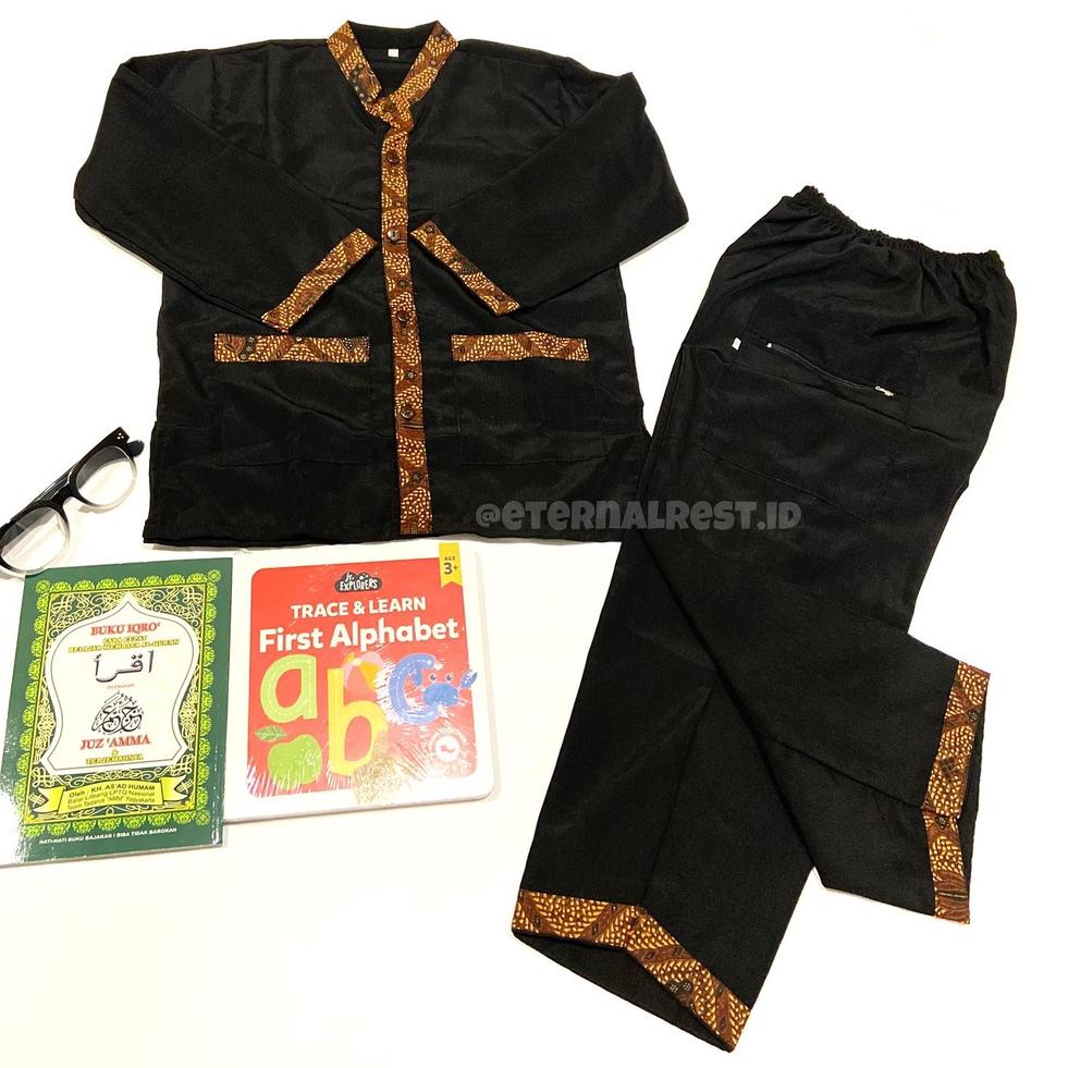 TREN TERBARU BAJU PANGSI ANAK/ BAJU PANGSI ADAT SUNDA / BAJU ADAT SUNDA / SETELAN PANGSI ANAK BATIK
