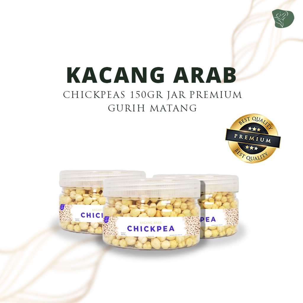 Kacang arab madinah panggang gurih high quality original Chickpea Madina siap makan oleh oleh bingkisan haji umroh almadina