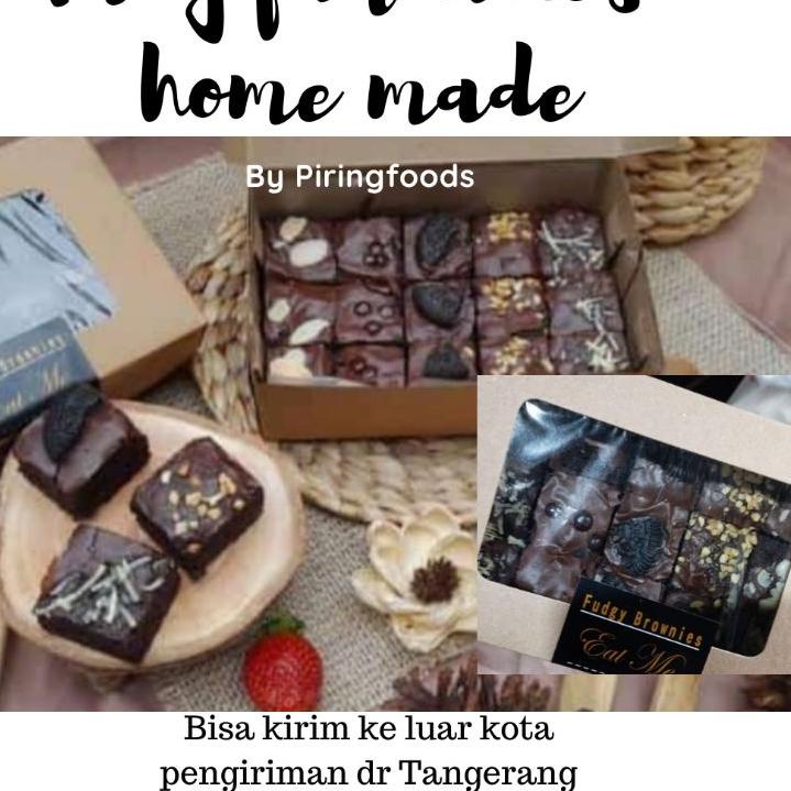 

Pasti Laku FUDGY BROWNIES HOME MADE SUPER ENAK NYOKLAT BANGET SIZE 15X10