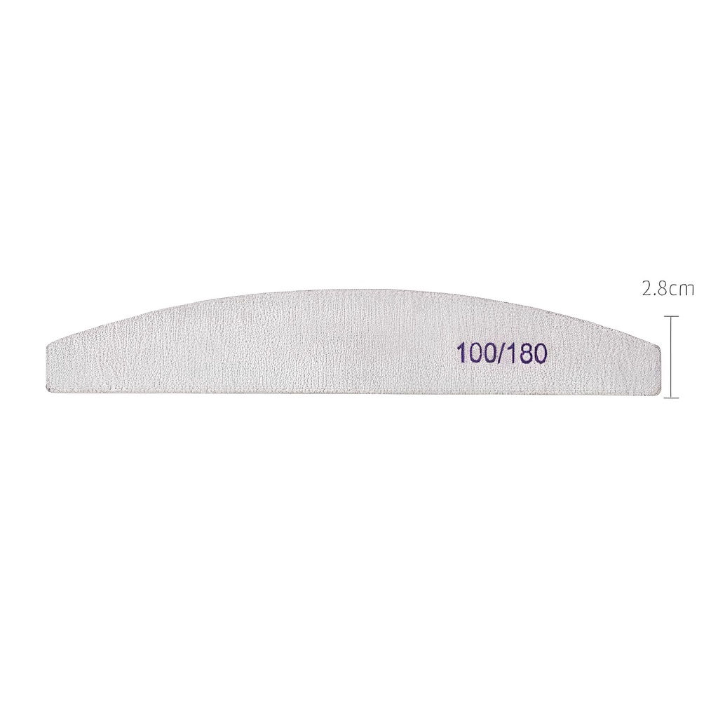 【 COD 】NAIL FILE LURUS KIKIR 100/180 file nail buffer nailart 100 / 180 pengasah kuku asah/Kikiran kuku/Alat kikir kuku