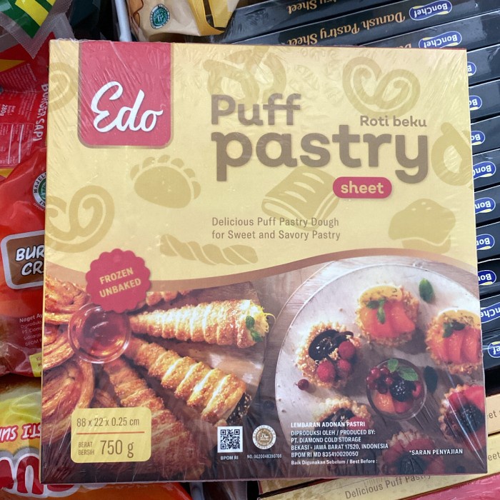 Edo Puff Pastry sheet 750gr