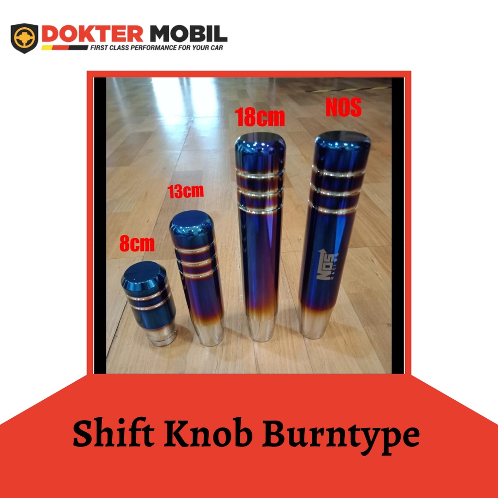 Shift Knob Burntype Pendek/Panjang Universal