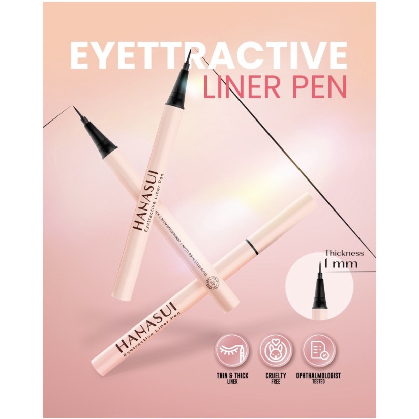 HANASUI Eyetractive Liner Pen