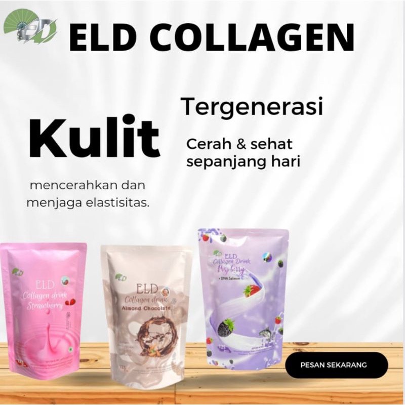 ELD COLLAGEN DRINK MINUMAN COLLAGEN PENCERAH TUBUH BPOM