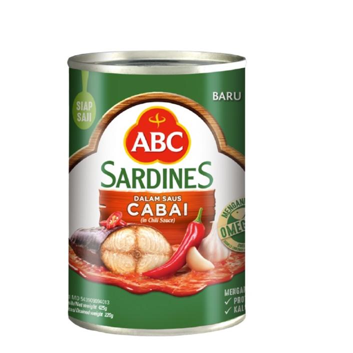 

❉ ABC Sarden Saus Cabai 6 x 155 gr ☻