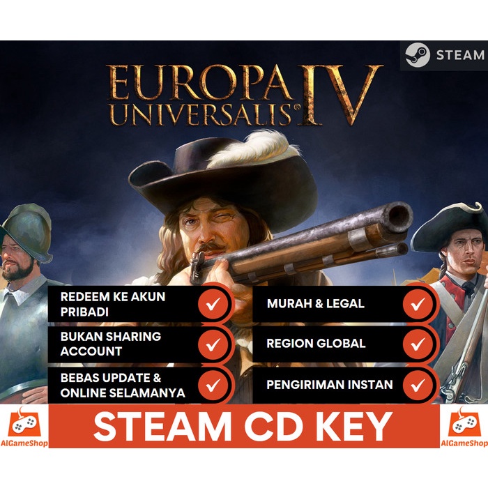 Europa Universalis IV Original PC Game Steam