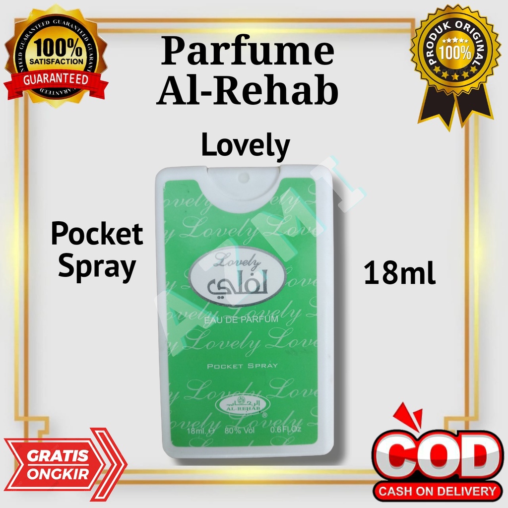 Diskon Parfum Al Rehab POCKET Spray 18ML Asli Arab 100%!!!