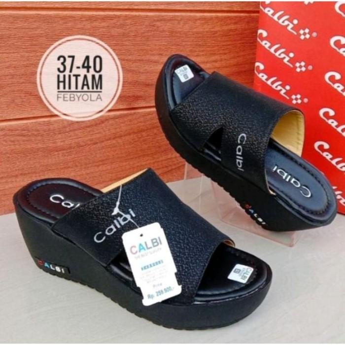 Terlaris Sandal Wedges Calbi Model Terbaru/Sandal Wanita Calbi Terlaris Murah