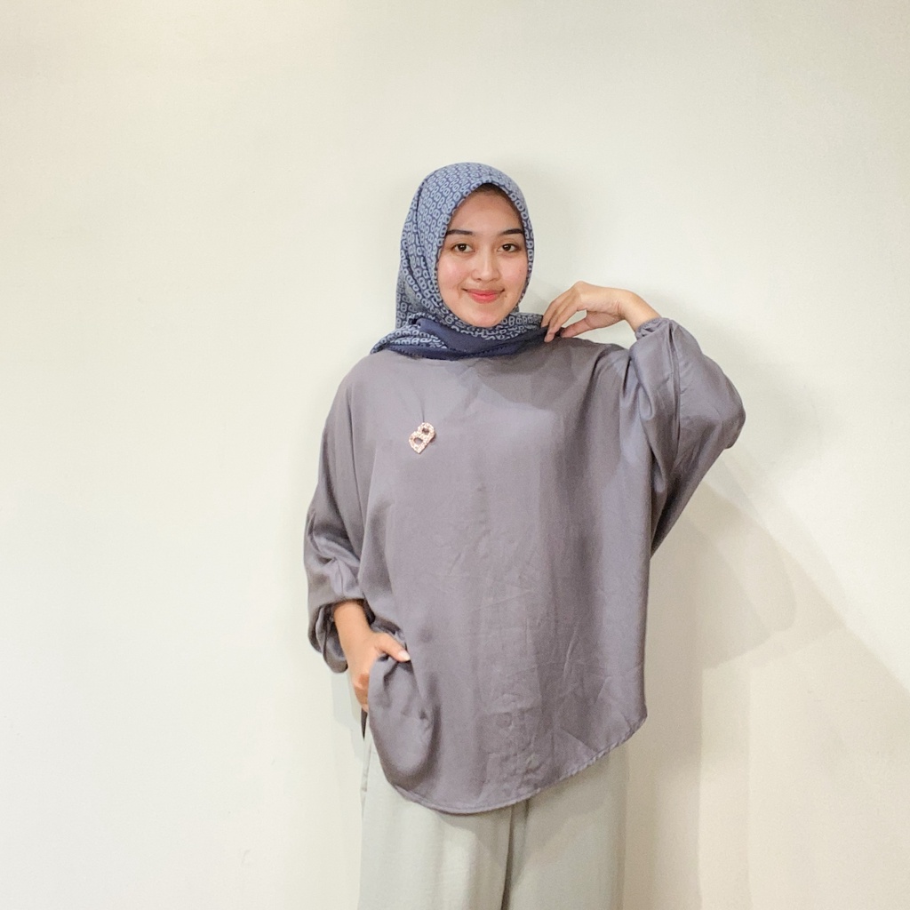 Olivia Batwink Rayon Twill Premium Atasan Wanita