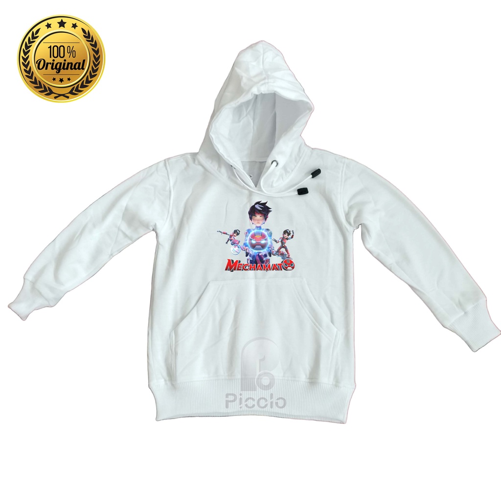 SWEATER HOODIE ANAK MOTIF KARTUN MECHAMATO UNISEX