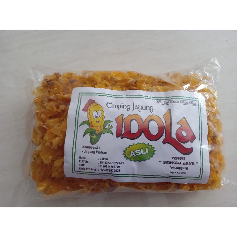 

Emping Jagung Idola