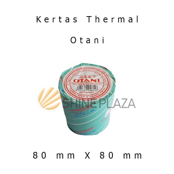 

Label Thermal Paper Otani 80x80 mm - Kertas Kasir Struk 80 x 80