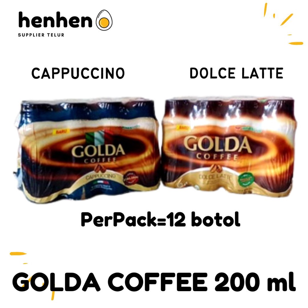 

GOLDA MINUMAN COFFEE PER PACK 12 BOTOL