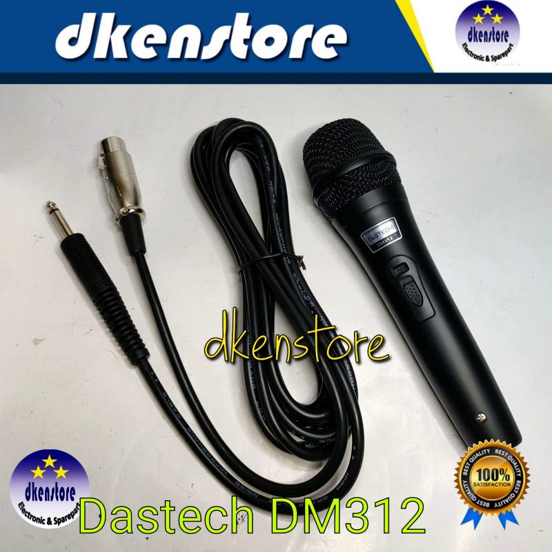 Mic Dastech DM312 mik dynamic microphone