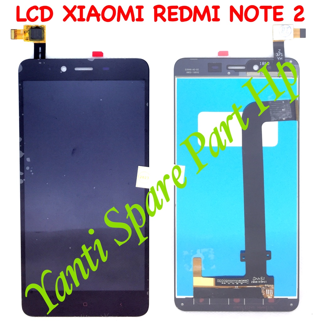 Lcd Touchscreen Xiaomi Redmi Note 2 Fullset Original New