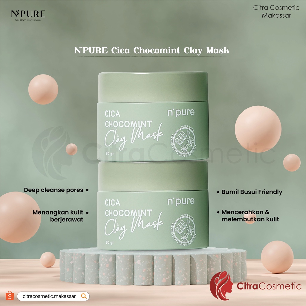 Npure Centella Asiatica Cica Series | Day &amp; Night Cream | Facial Wash | Acne Spot | Sheet Mask