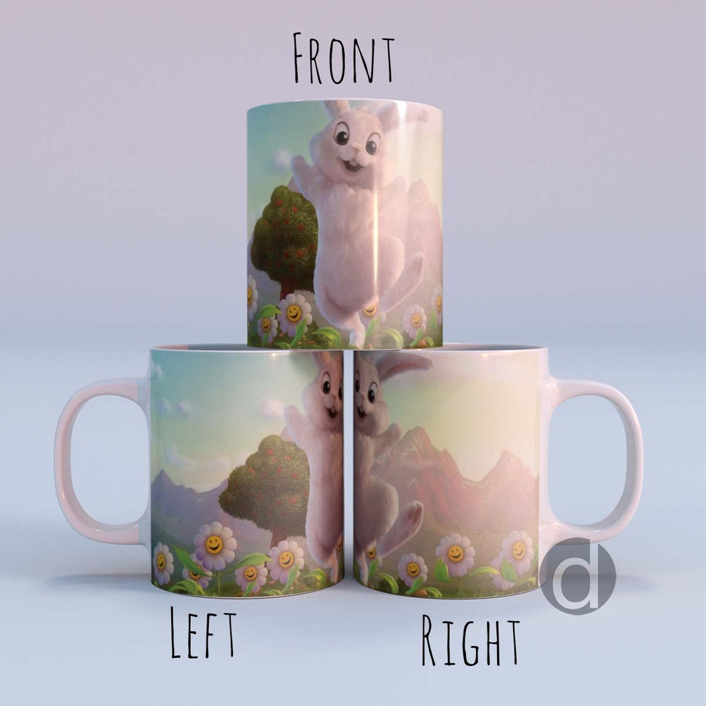 Mug Gelas Bugs Bunny Kartun CW2