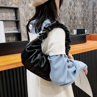 Bag Cloud Ruched Shoulder Bag Handbag 10095