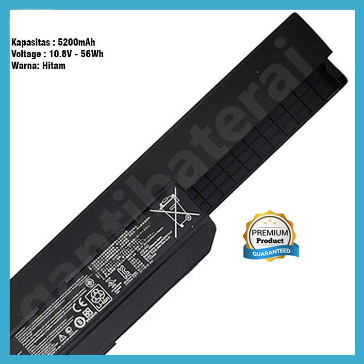 Baterai Laptop Asus K84L K84LY P43 P43E P43S P43SJ A32-K53