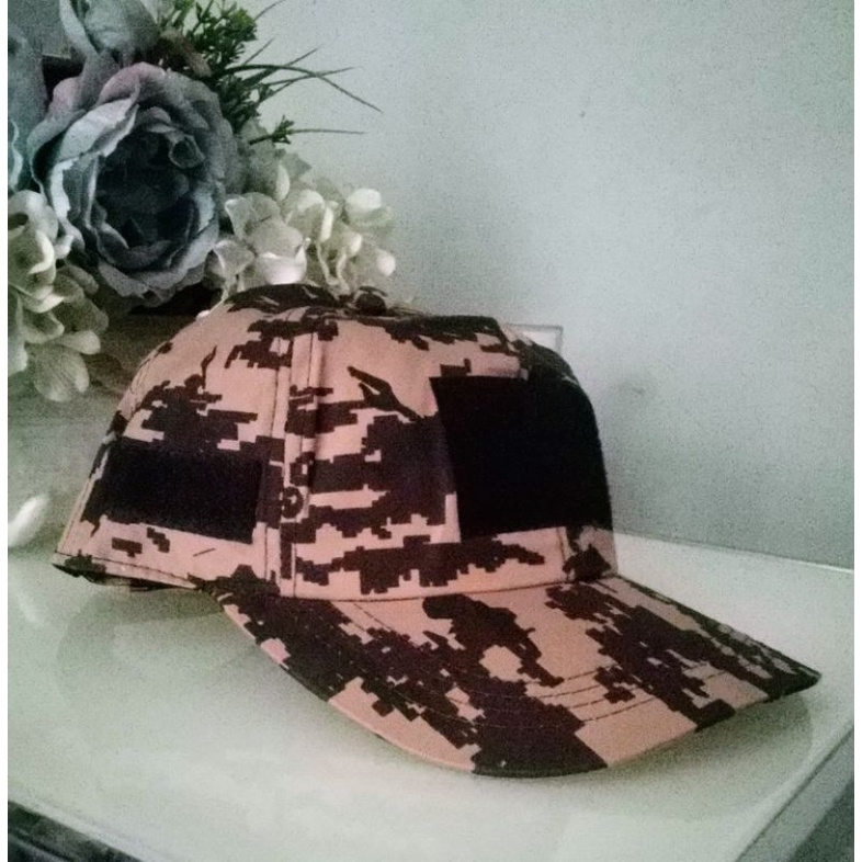 TOPI LORENG PRAMUKA VELCRO