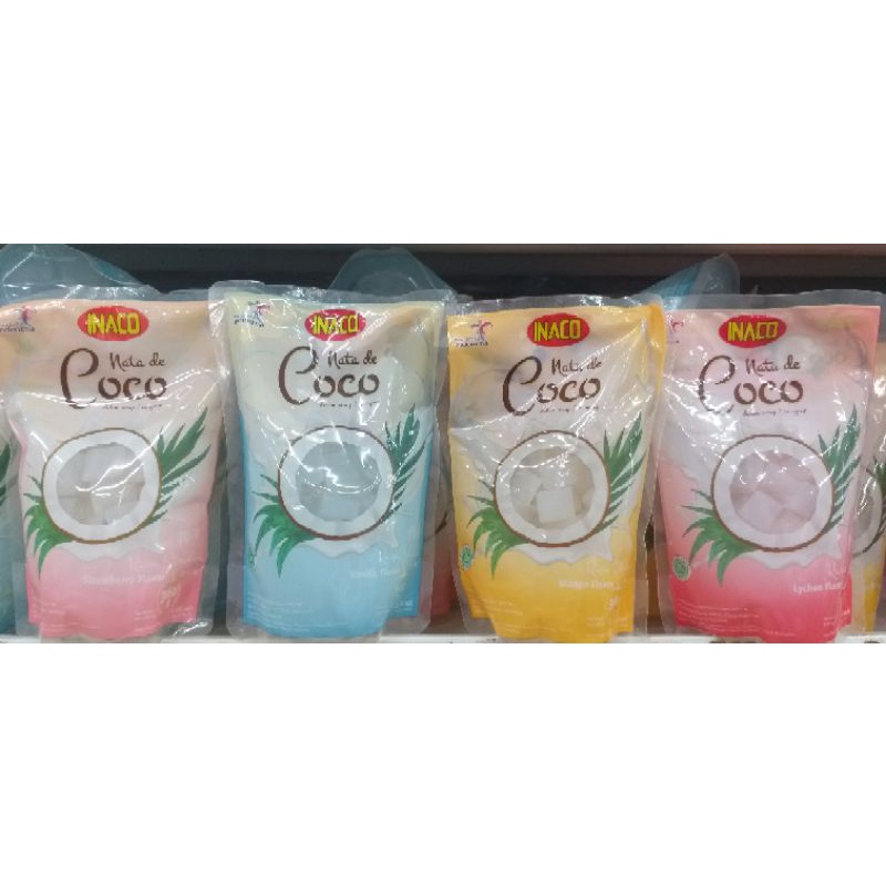 

KZ - inaco nata de coco 360g rasa vanila,strawberry,leci, mangga