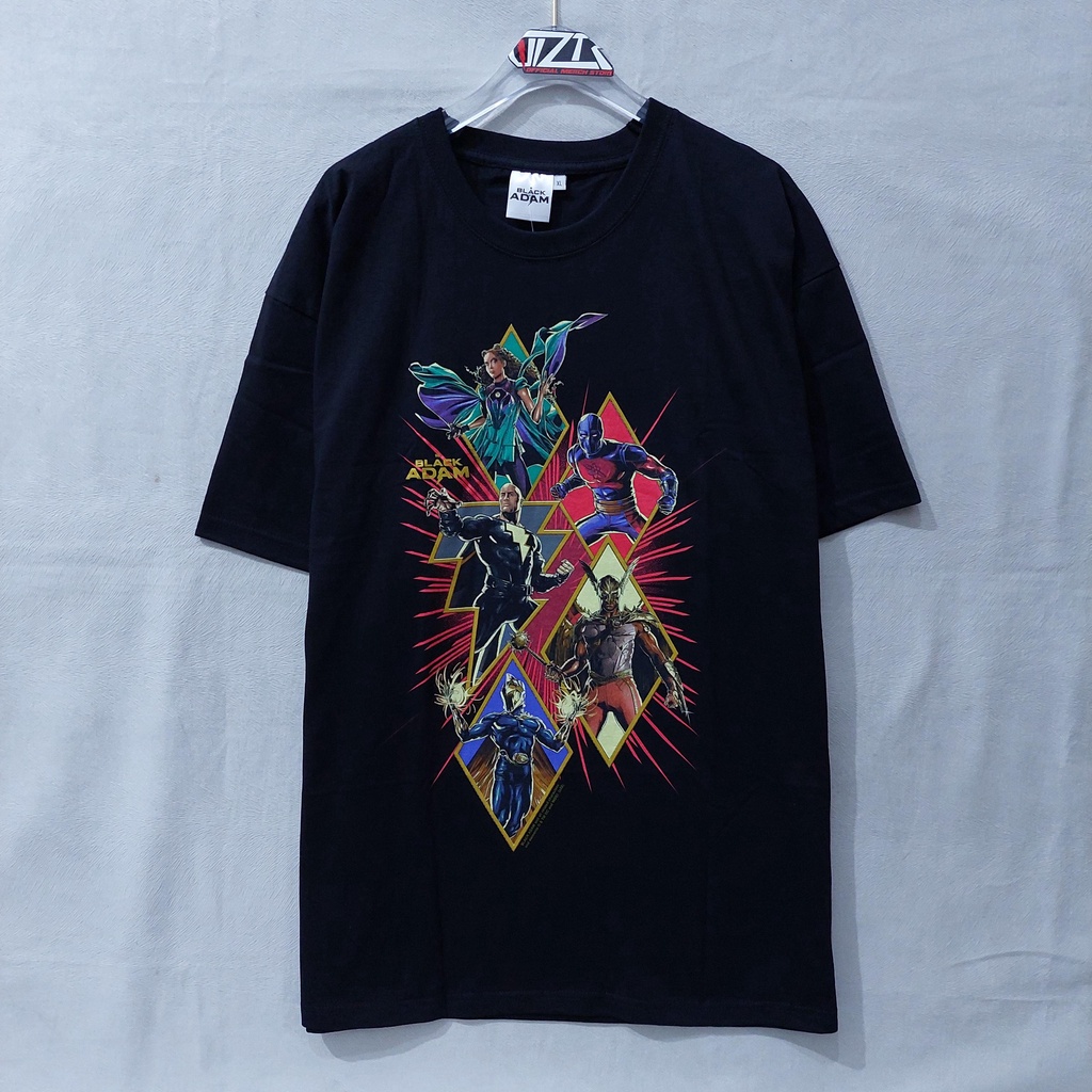 T Shirt Official DC COMICS - BLACK ADAM CREW Original