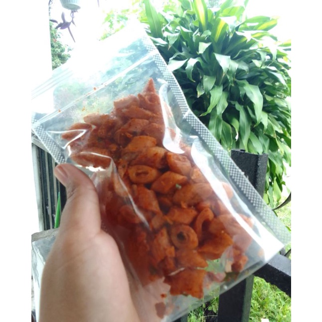 

kripik lumpia pedas gurih/Popia pedas