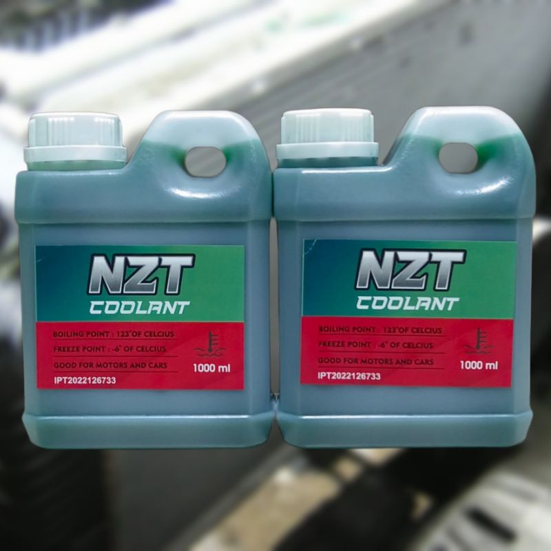 AIR RADIATOR COOLANT NZT 1 LITER HIJAU MOBIL MOTOR TRUCK