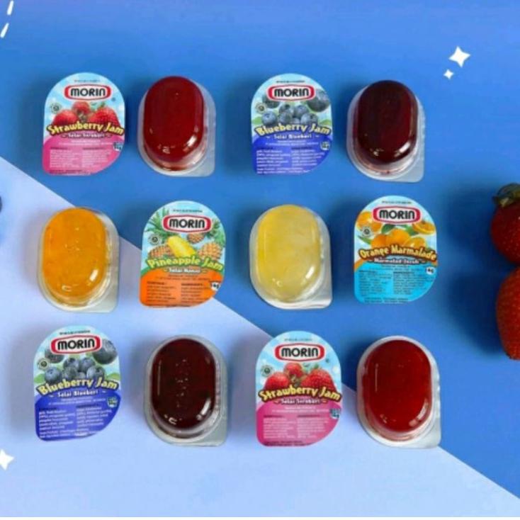 

♥ Selai MORIN Portion 14gr pack (1 pack isi 48 pics ) ✫
