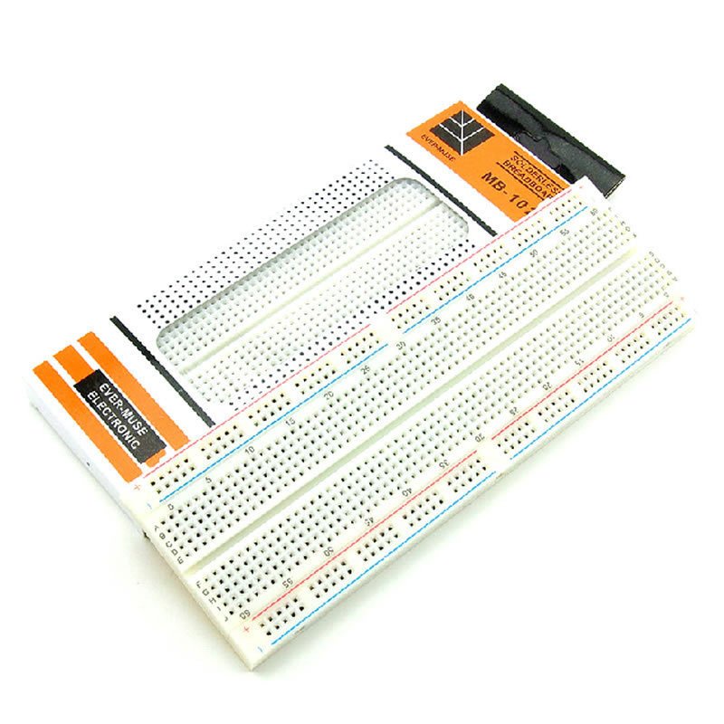 [HAEBOT] Breadboard MB102 830 Tie Lubang ProjectBoard Pcb Solderless Bread Board Papan Percobaan Rangkaian Sirkuit Elektronika Arduino MB 102 Project