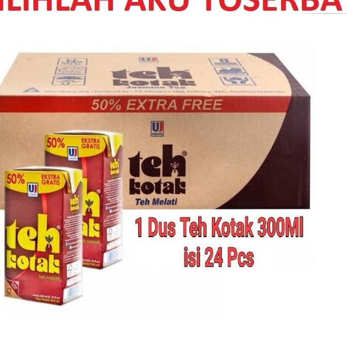 

♠ TEH KOTAK ULTRA JASMINE 300 ML - ( 1 DUS ISI 24 PCS) ♙