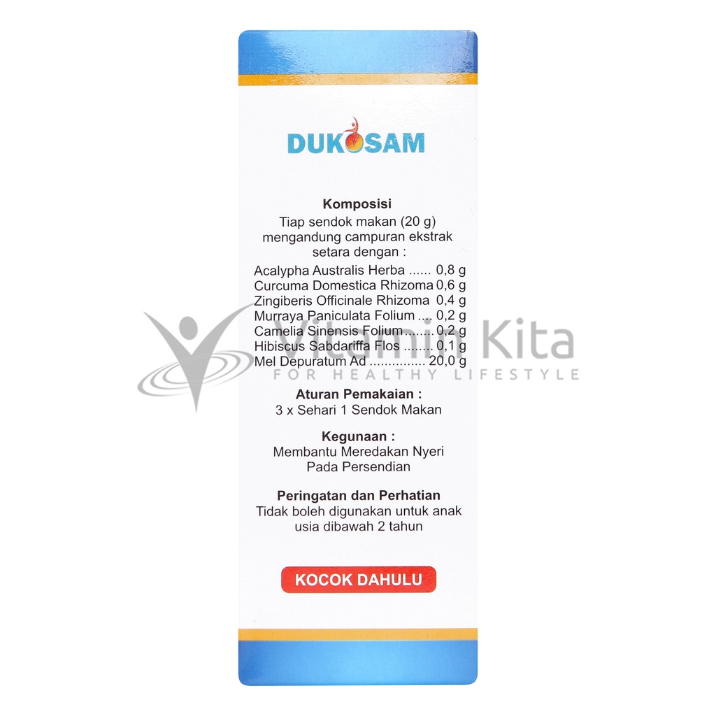 MADU DUKOSAM UNTUK MASALAH KOLESTEROL DAN ASAM URAT - 160GR